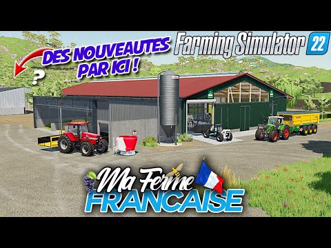 DES NOUVEAUTÉS POUR NOTRE STABULATION ! 🤩 – Ma Ferme française #26 – Farming simulator 22