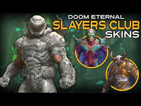 Doom Eternal – ALL Slayers Club Exclusive Skins