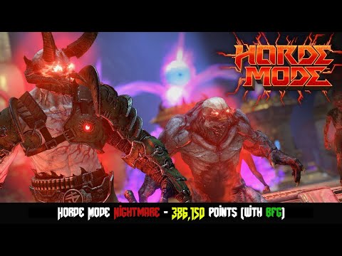 DOOM Eternal: Horde Mode (Season 1) – Nightmare 386,150 points (w/ BFG)