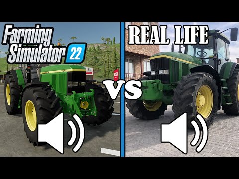 DŹWIĘK – FARMING SIMULATOR 22 VS REAL LIFE!!!