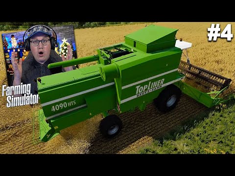 EERSTE OOGST VAN HET JAAR! // Farming Simulator 22 #4