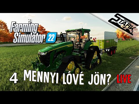 Farming Simulator 22 – 4.Rész (Mennyi Pénz Jön Egy Stream Alatt?) – Stark LIVE