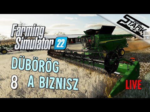 Farming Simulator 22 – 8.Rész (Dübörög a Biznisz) – Stark LIVE