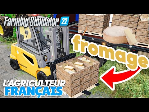 Farming Simulator 22 | Agriculteur Français #19 | FAIRE du FROMAGE avec notre LAIT ! (FS22)
