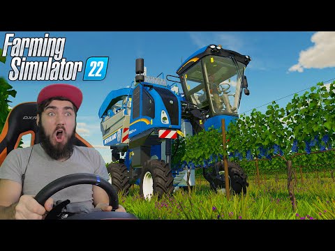 FARMING SIMULATOR 22  – Первый взгляд ( Начал прохождение ферма 22 )