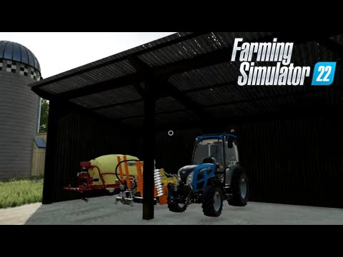 FARMING SIMULATOR 22 ELM CREEK #103 – CAPANNO PER ATTREZZI DELL' UVA – GAMEPLAY ITA