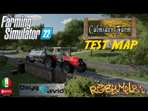 FARMING SIMULATOR 22  – ITA – Calmsden Farm – TEST MAP (Console/Pc)