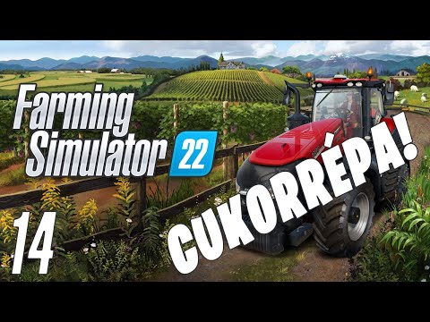 Farming Simulator 22 LIVE #14 – Beindul a cukorrépa termelés!