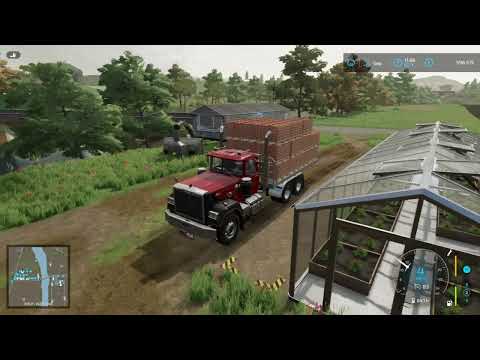 Farming simulator 22 parte 25 Reforma inminente en la granja LOW FPS