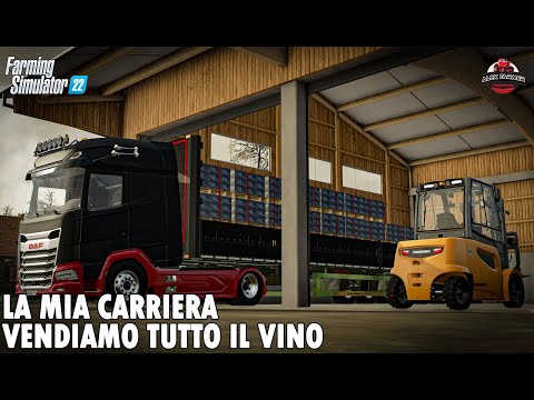 FARMING SIMULATOR 22 VENDO TUTTO IL VINO DELLA CANTINA – ALEXFARMER