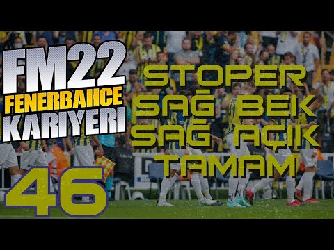 Football Manager 2022 Fenerbahçe Kariyeri #46 | Kadro ve sistem değişikliği |