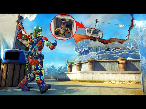 HE WAS HIDING INSIDE THE SECRET BOAT ON BLACK OPS 3!?!?!? HIDE N' SEEK ON BLACK OPS 3