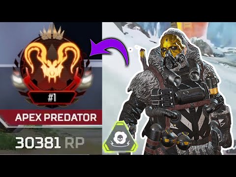 How "Rank 1 Apex Predator" plays Caustic on World's Edge (Apex Legends Season 11)
