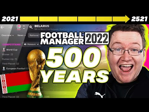 I Simulated 500 Years in Football Manager 2022… | FM22 In The Future