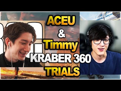 iiTzTimmy played ranked with aceu – 360 Kraber Shot  | DOUBLE KRABER ( apex legends )