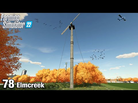 INVESTING IN WIND ENERGY  – Farming Simulator 22 FS22 Elmcreek Ep 78
