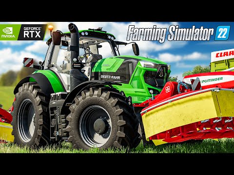 LS22: Bessere Performance und schöneres Bild dank DLSS und DLAA! | Farming Simulator 22 Spotlight