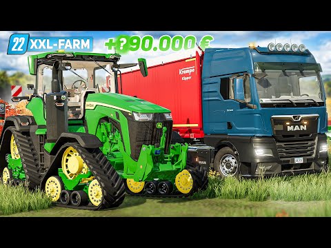 LS22 XXL Farm #15: Der große SILAGE-VERKAUF: So viel Geld hat er gebracht! | FARMING SIMULATOR 22