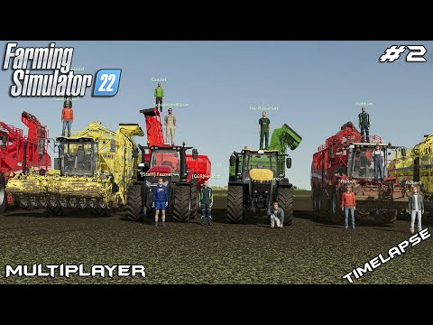Making 1.000.000 € from SUGAR BEETS | Haut-Beyleron | Farming Simulator 22 Multiplayer | Episode 2