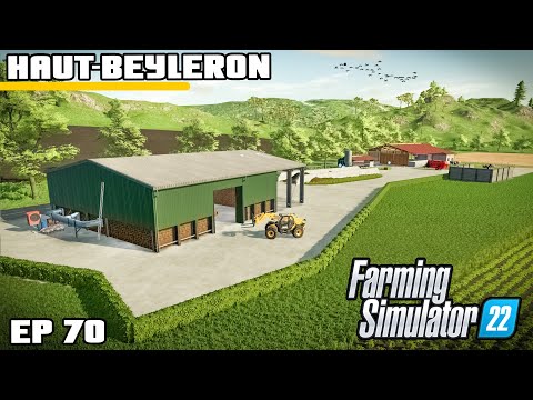 MASSIVE YARD IMPROVEMENT! NEW BARN | Farming Simulator 22 – Haut-Beyleron | Episode 70