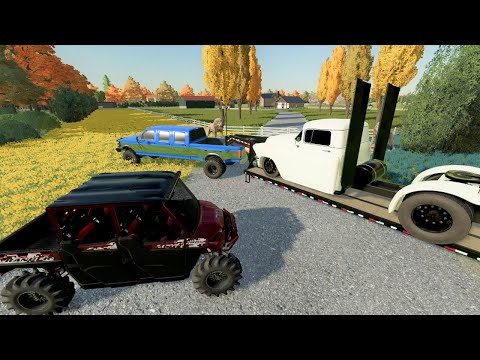 Millionaire buys expensive custom trucks and ATV | Farming Simulator 22