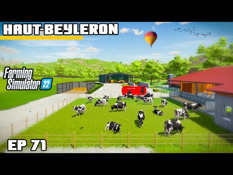 MOOOORE COWS! WHAT'S THE NEXT FIELD? | Farming Simulator 22 – Haut-Beyleron | Episode 71