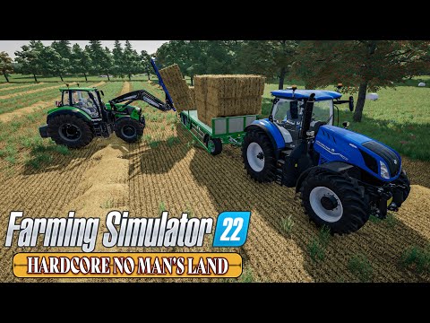 Mowing Grass, Harvesting Wheat, Oat ☆ No man's Land ☆ Farming Simulator 22