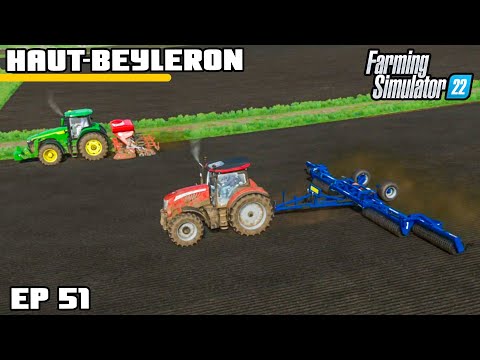 NOW WE'RE ROLLING! GRAPES TOO! | Farming Simulator 22 – Haut-Beyleron | Episode 51