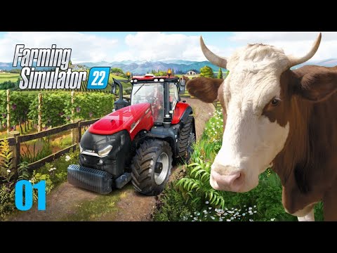 O NOVO FARMING SIMULATOR 22 – Vamos começar uma FAZENDINHA