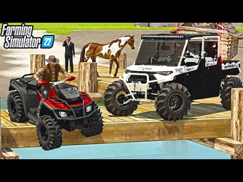 OFF-ROAD UNDERCOVER POLICE CHASE | FARMING SIMULATOR 22