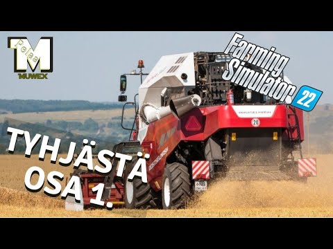 PALJON ASIAA FS22! – Aloitetaan tyhjästä Osa 1.