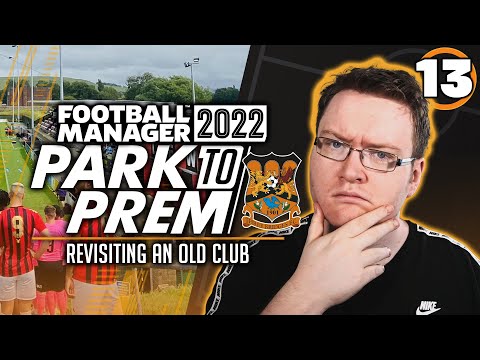 Park To Prem FM22 | Episode 13 – WORLDS LONGEST PITCH | Football Manager 2022