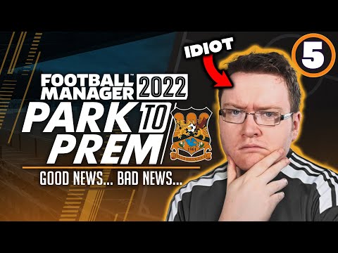 Park To Prem FM22 | Episode 5 – INSANITY | Football Manager 2022