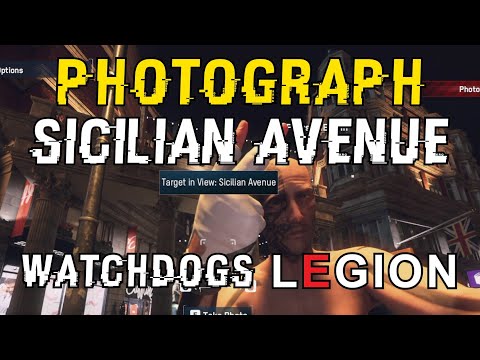 Photograph Sicilian Avenue + Humour | Watch Dogs Legion Online