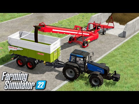 Pierwsza sprzedaż kiszonki – Farming Simulator 22 | #15