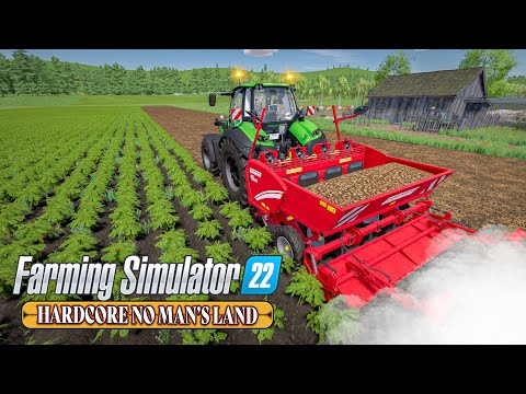 Planting Potatoes, Manufacturing Planks ☆ No man's Land ☆ Farming Simulator 22