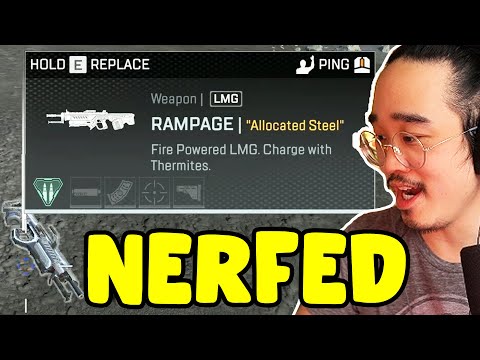 Respawn NERFED the Rampage's damage?? (Apex Legends)