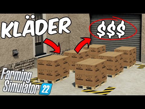 SÄLJER KLÄDER OCH BLIR RIKA I FARMING SIMULATOR 22 med SoftisFFS – #11