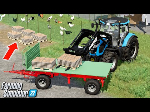 Sprzedaż jajek – Farming Simulator 22 | #20
