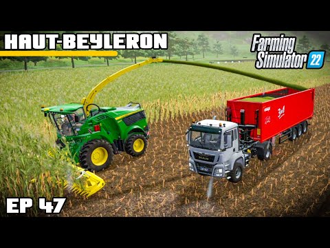 THE MEGA MAIZE SILAGE BEGINS! | Farming Simulator 22 – Haut-Beyleron | Episode 47