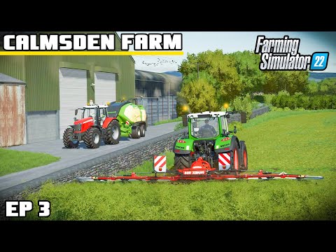THE RUSH BEFORE WINTER BEGINS | Calmsden Farm | Farming Simulator 22 – Episode 3