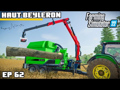 THIS DIDN'T REALLY GO TO PLAN | Farming Simulator 22 – Haut-Beyleron | Episode 62