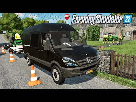 Tonte & Entretien de JARDIN (Farming Simulator 22 PAYSAGISTE)