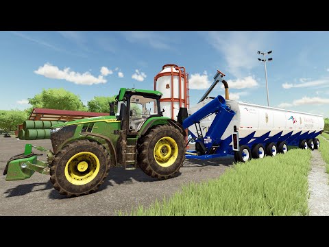 Un Remolque Muy Grande Para Mi John Deere De 388CV | #51 Farming Simulator 22