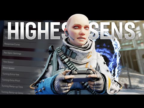 Using The Highest Sensitivity In Apex Legends