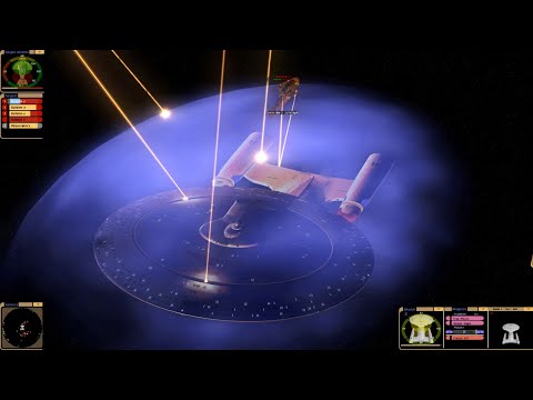 USS Enterprise D leads fleet vs Cardassians 2360s