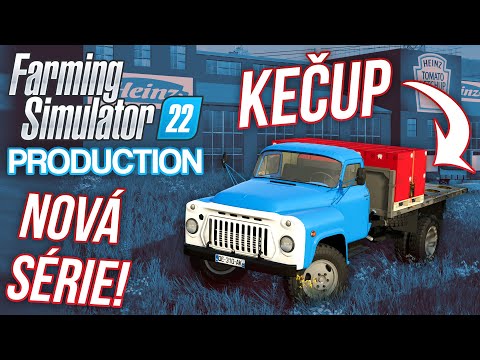 VÝROBA KEČUPU ANEB NOVÁ PRODUCTION SÉRIE! | Farming Simulator 22 Production #01