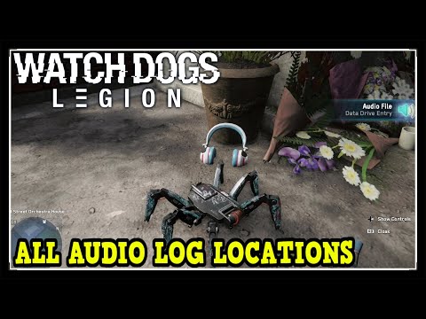 Watch Dogs Legion All Audio Log Locations (Oral History Trophy / Achievement – Collect 50 Audio Logs