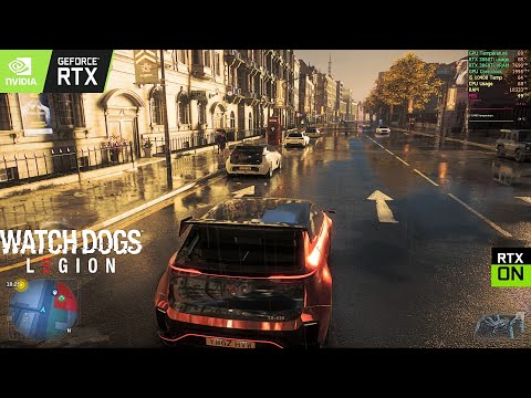 Watch Dogs Legion Maximum Settings NVIDIA RTX 3060 Ti