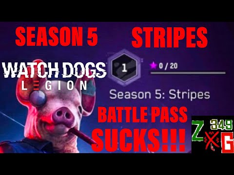Watch Dogs Legion Online Battle Pass Season 5 IS TERRIBLE !